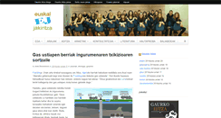 Desktop Screenshot of euskaljakintza.com